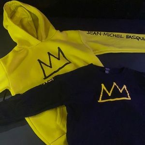 Forever 21 X BASQUIAT Girls Shirt and Hoodie